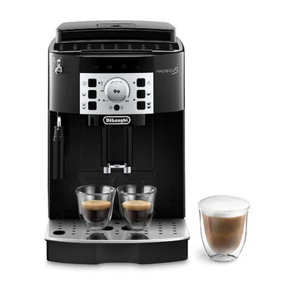 De'Longhi   Magnifica   S   Fully   Automatic   Coffee   Machine   with   Milk   Frother,   Black/Silver