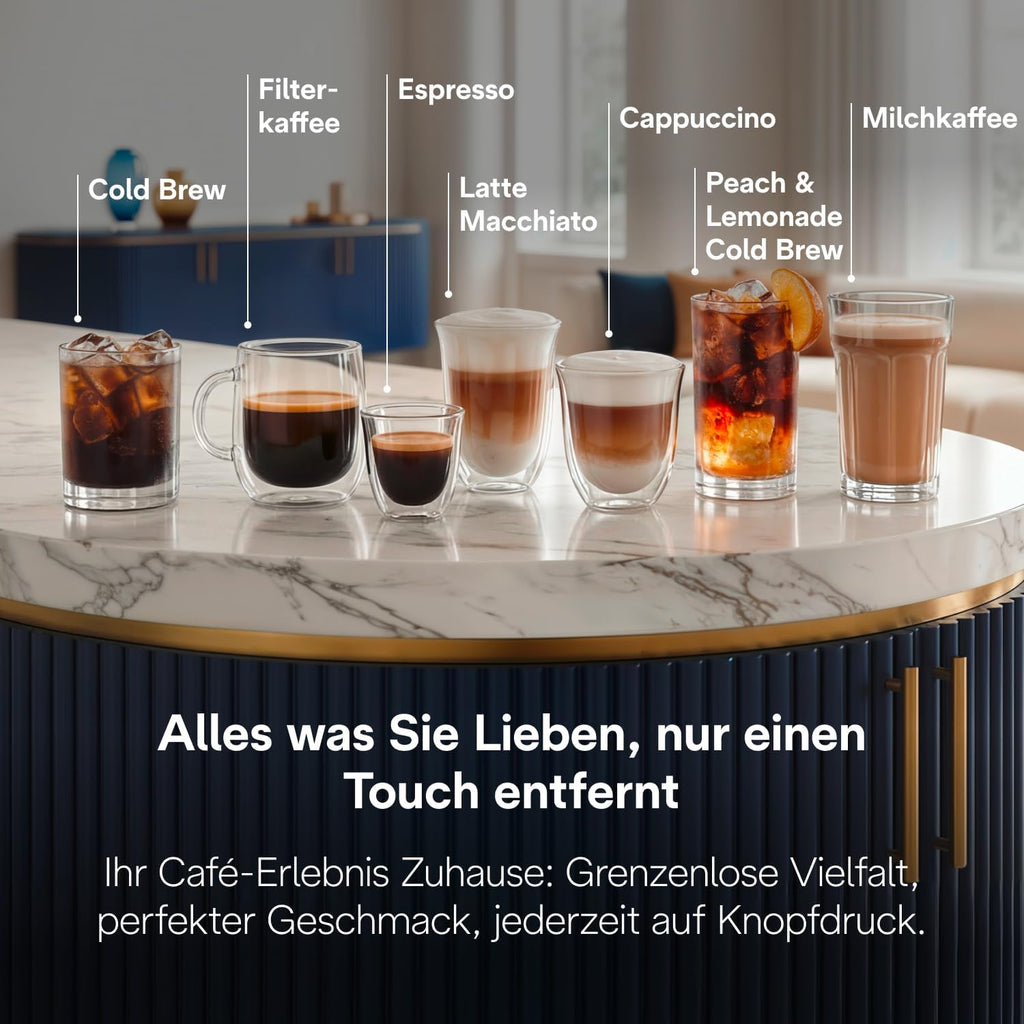 De'Longhi Eletta Ultra Silent Tech Fully Automatic Coffee Machine with 50+