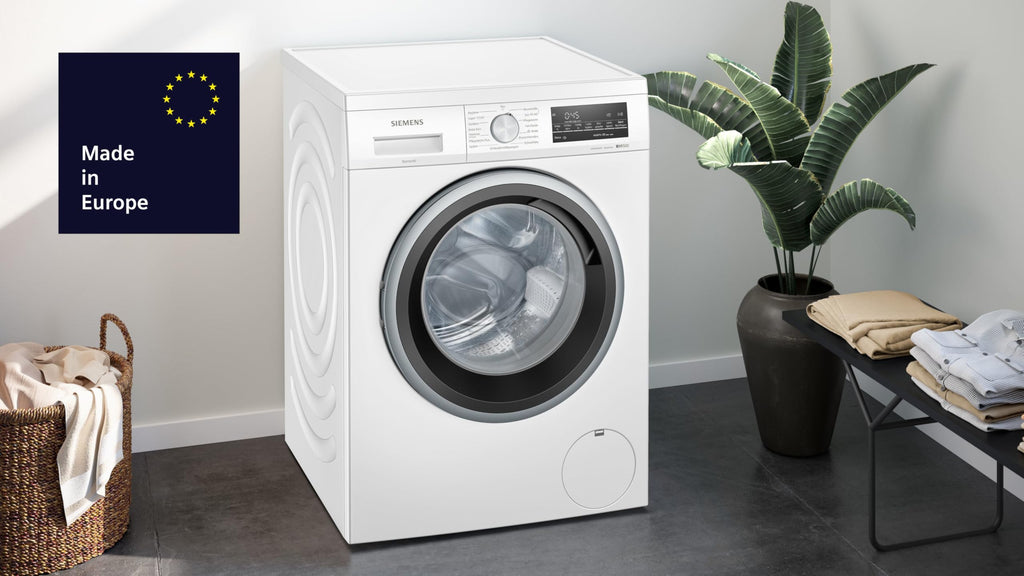 Siemens WU14UT71, Stiftung Warentest Testsieger*, iQ500, Unterbau-Waschmaschine 8 kg, 1400 UpM, Antiflecken-System, smartFinish für weniger Bügeln, Schneller Waschen mit speedPack L, Nachlegefunktion