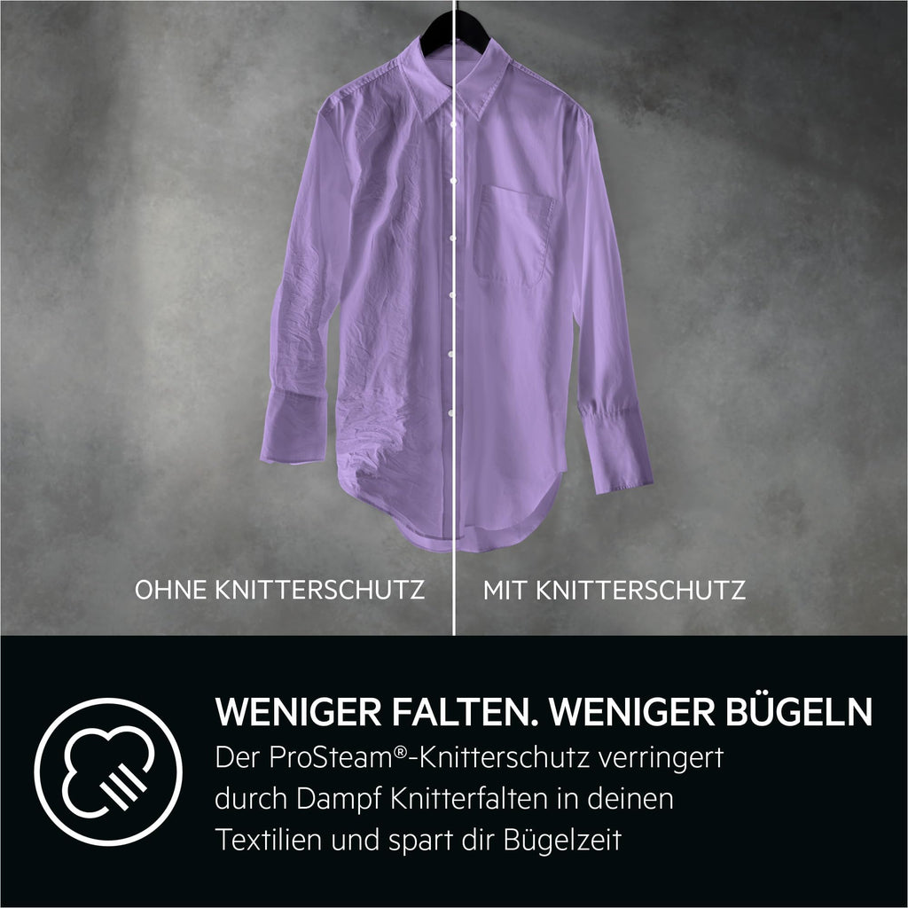 AEG Waschmaschine 9kg Serie 8000 PowerCare - Faserschonend Sauber in nur 59 Min. bei 30°C, A-10%, Dampf-Programm – Weniger Bügeln, Nachlegefunktion, Energiesparend, Wasserstopp 1400 U/min, LR8AMZ49FL