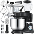 KESSER   3-in-1   Food   Processor,   5.5L,   with   Meat   Grinder   &   Juicer,   Pasta   Shapers,   Accessory   Set